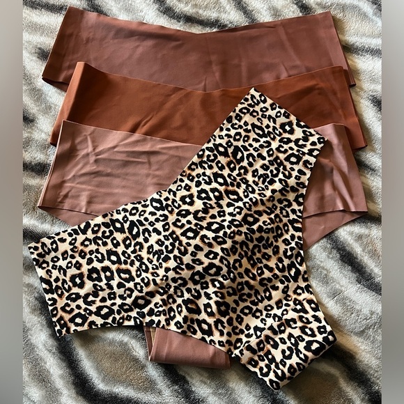 Seamless Soft Women’s Teens Cheeky Underwear Fall Colors 5 Pair (Protector) - Picture 3 of 5